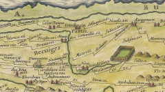 Portion of the Peutinger Map, (Image credit: Conradi Milleri, Public domain)